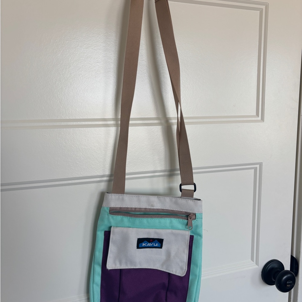 Kavu Bag Womens Crossbody Green For Keeps Low Profile Handbag Adjustable Strap